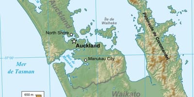 Auckland geologické mapy